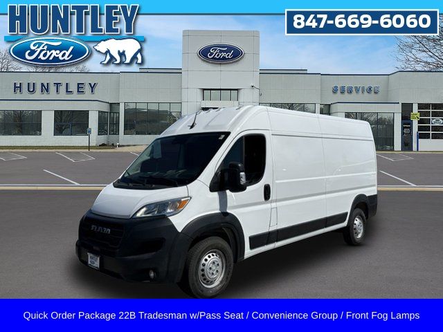 Bright White Clearcoat 2024 RAM ProMaster Van  9-Speed Automatic