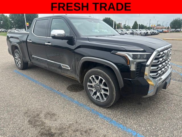 Midnight Black Metallic 2024 Toyota Tundra Pickup Truck Four-Wheel Drive Automatic