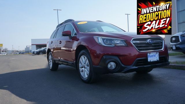 Crimson Red Pearl 2018 Subaru Outback Wagon All-Wheel Drive Continuously Variable Transmission