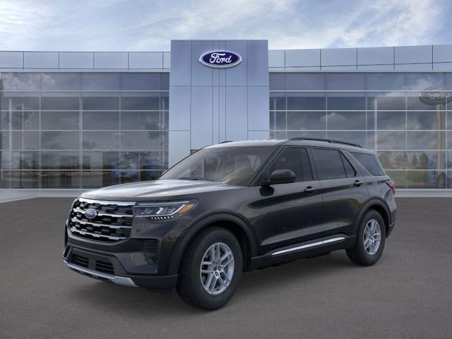 Agate Black Metallic 2025 Ford Explorer Active RWD SUV / Crossover Rear-Wheel Drive Automatic