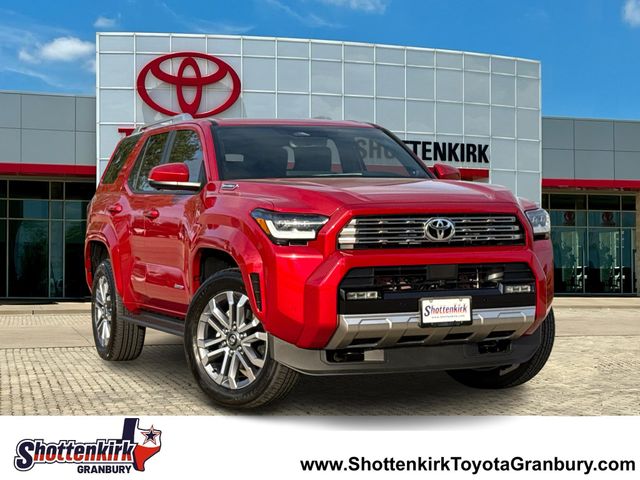 Red 2026 Toyota 4Runner Limited 4WD SUV / Crossover All-Wheel Drive 8-Speed Automatic