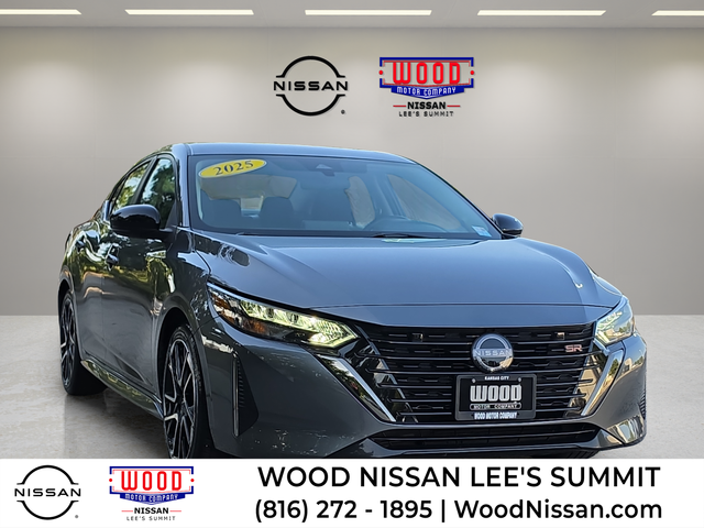 Gray (Gun Metallic) 2025 Nissan Sentra Sedan Front-Wheel Drive Continuously Variable Transmission