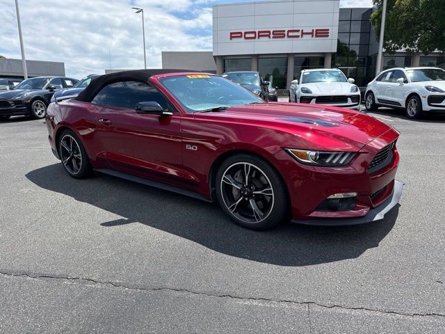 Ruby Red Metallic Tinted Clearcoat 2016 Ford Mustang Convertible Rear-Wheel Drive 6-Speed Automatic