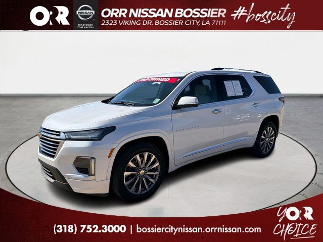 Pearl 2023 Chevrolet Traverse Premier FWD SUV / Crossover Front-Wheel Drive 9-Speed Automatic