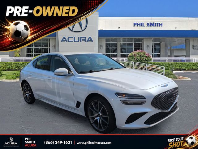 Uyuni White 2026 Genesis G70 2.5T Standard RWD Sedan Rear-Wheel Drive 8-Speed Automatic