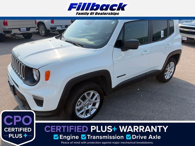 Alpine White Clearcoat 2023 Jeep Renegade SUV / Crossover Four-Wheel Drive 9-Speed Automatic