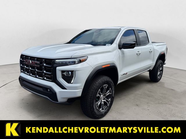 Summit White 2024 GMC Canyon Pickup Truck Four-Wheel Drive 8-Speed Automatic