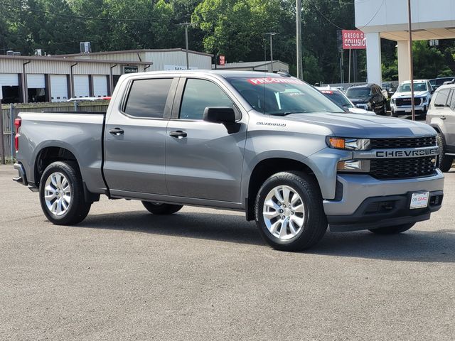 Gray (Steel Metallic) 2020 Chevrolet Silverado 1500 Pickup Truck 4X2 6-Speed Automatic Overdrive