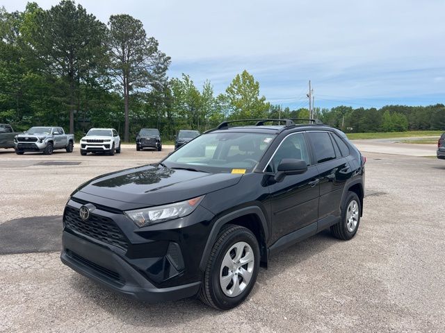 Midnight Black Metallic 2021 Toyota RAV4 LE FWD SUV / Crossover Front-Wheel Drive 8-Speed Automatic