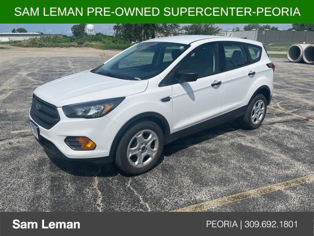 Oxford White 2019 Ford Escape SUV / Crossover Front-Wheel Drive 6-Speed Automatic
