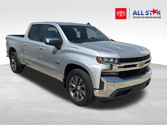 Silver Ice Metallic 2021 Chevrolet Silverado 1500 LT Crew Cab RWD Pickup Truck 4X2 8-Speed Automatic