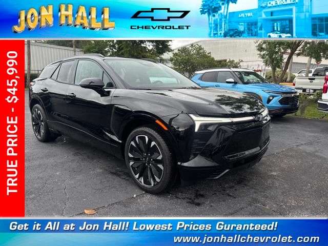 Black 2025 Chevrolet Blazer EV SUV / Crossover Rear-Wheel Drive 1-Speed Automatic