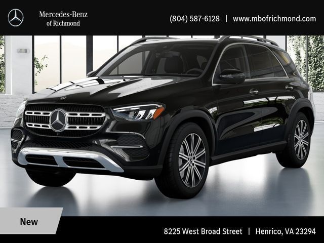 Obsidian Black Metallic 2026 Mercedes-Benz GLE 350 4MATIC SUV / Crossover All-Wheel Drive 9-Speed Automatic