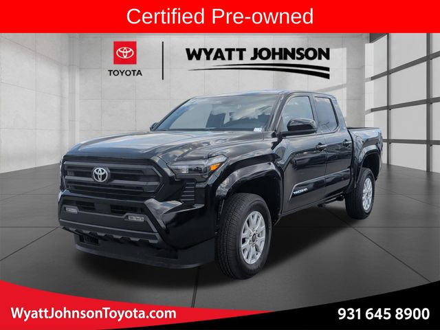 Black 2025 Toyota Tacoma Pickup Truck Four-Wheel Drive 8-Speed Automatic