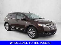 Brown 2013 Lincoln MKX SUV / Crossover All-Wheel Drive 6-Speed Automatic