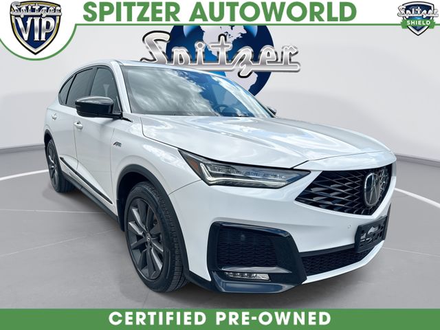 Platinum White Pearl 2025 Acura MDX SUV / Crossover All-Wheel Drive Automatic