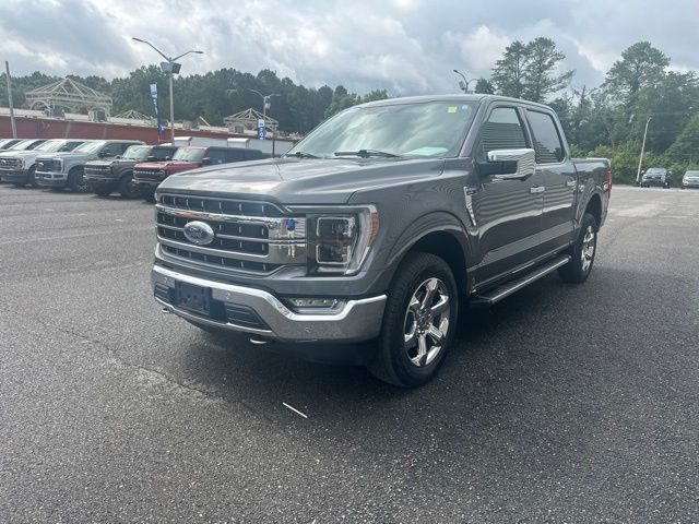 Gray Metallic 2023 Ford F-150 Pickup Truck Four-Wheel Drive Automatic