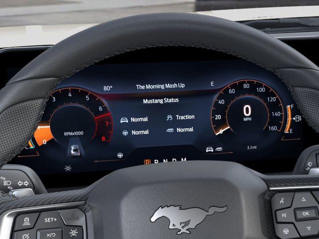 2025 White Ford Mustang RWD Coupe