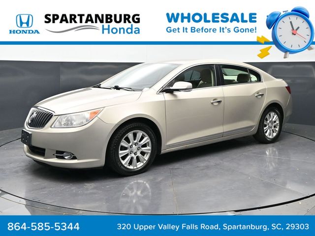 Champagne Silver Metallic 2013 Buick LaCrosse Leather FWD Sedan Front-Wheel Drive 6-Speed Automatic