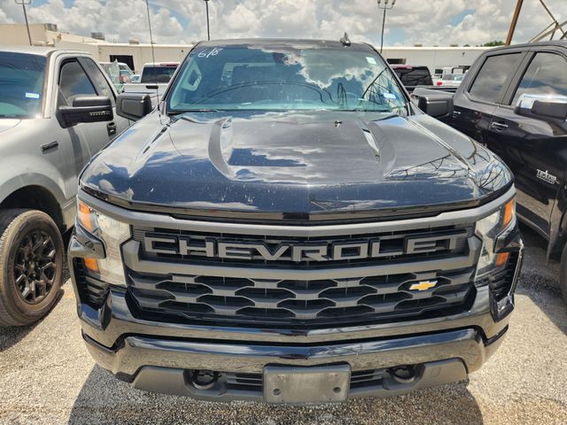 2023 Chevrolet Silverado 1500 Custom Black at Classic Elite Chevrolet Sugar Land