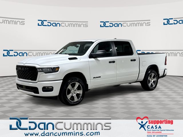 Bright White Clearcoat 2026 RAM 1500 Pickup Truck Four-Wheel Drive 8-Speed Automatic