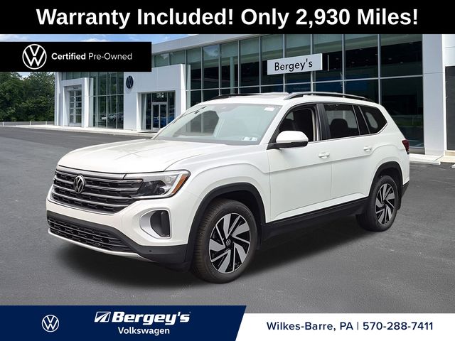 Opal White Pearl 2026 Volkswagen Atlas SUV / Crossover All-Wheel Drive 8-Speed Automatic