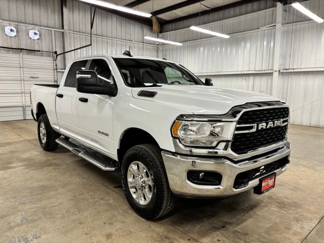 Bright White Clearcoat 2024 RAM 2500 Pickup Truck Four-Wheel Drive 8-Speed Automatic