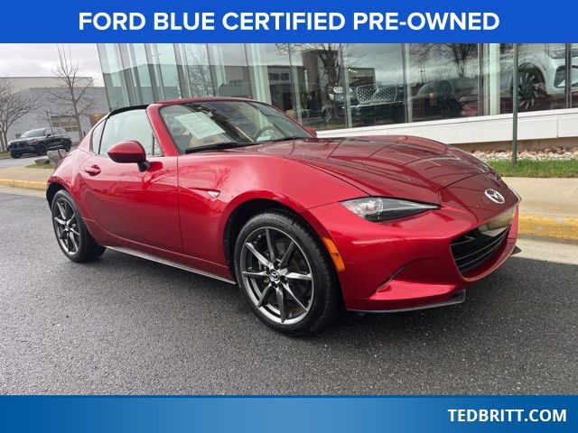Red Crystal 2020 Mazda MX-5 Miata RF Grand Touring RWD Convertible Rear-Wheel Drive 6-Speed Automatic
