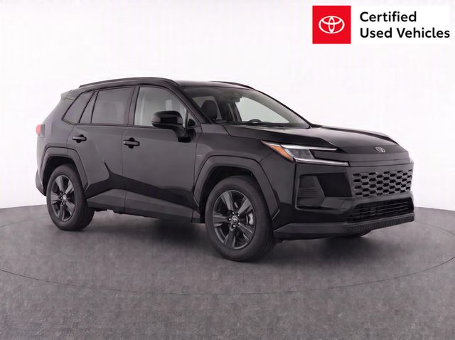 Midnight Black Metallic 2026 Toyota RAV4 SUV / Crossover Front-Wheel Drive Continuously Variable Transmission