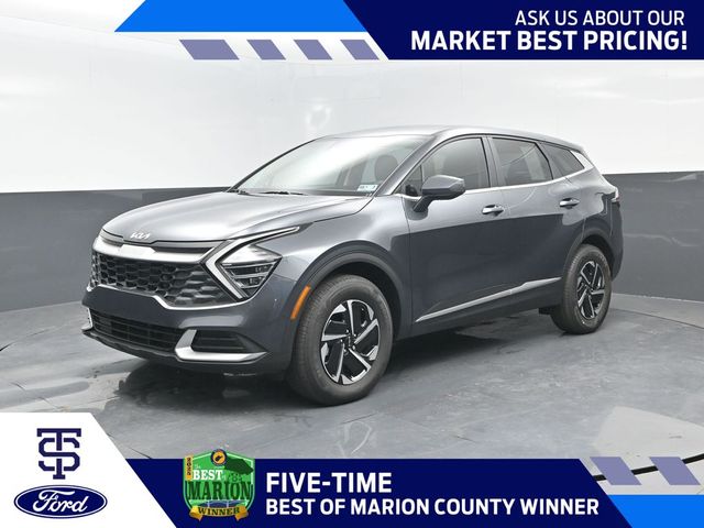 Gravity Gray 2025 Kia Sportage Hybrid SUV / Crossover All-Wheel Drive 6-Speed Automatic
