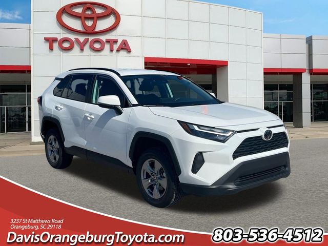 2025 Toyota RAV4 XLE White at Davis Toyota of Orangeburg