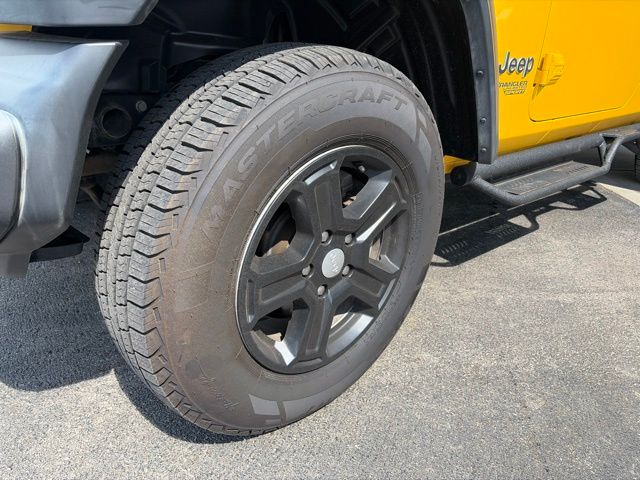 2020 Jeep Wrangler Unlimited Sport S Yellow at South Hills CDJR