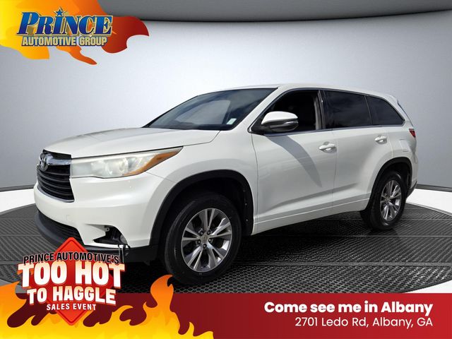White (Blizzard Pearl) 2015 Toyota Highlander SUV / Crossover Front-Wheel Drive 6-Speed Automatic Overdrive