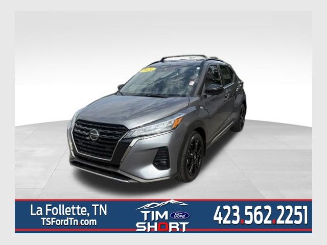 Gray (Gun Metallic) 2021 Nissan Kicks SUV / Crossover Front-Wheel Drive Continuously Variable Transmission