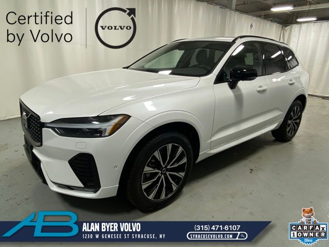 Crystal White Metallic 2025 Volvo XC60 SUV / Crossover All-Wheel Drive Automatic
