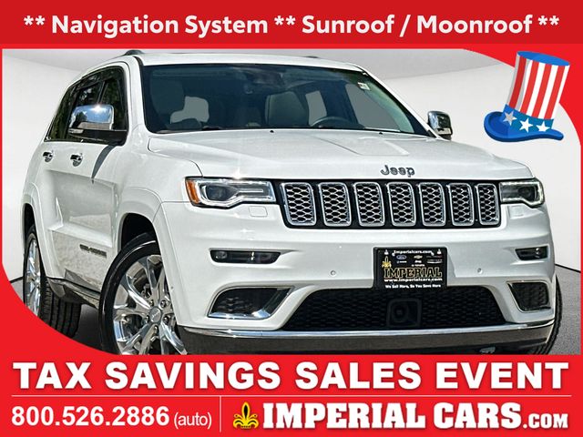 Bright White Clearcoat 2020 Jeep Grand Cherokee SUV / Crossover Four-Wheel Drive 8-Speed Automatic