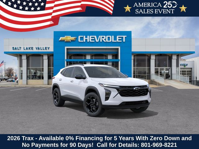 Summit White 2026 Chevrolet Trax SUV / Crossover Front-Wheel Drive 6-Speed Automatic