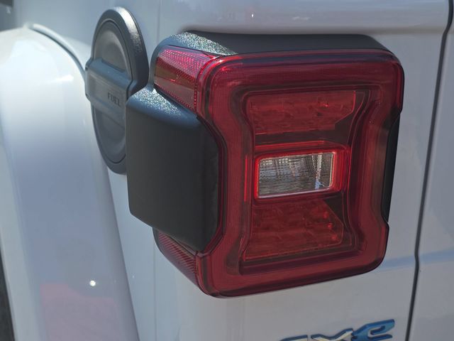 Used 2023 Bright White Clearcoat Jeep Sahara 4xe image 34