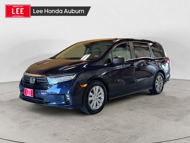 Black (Obsidian Blue Pearl) 2021 Honda Odyssey Minivan Front-Wheel Drive Automatic