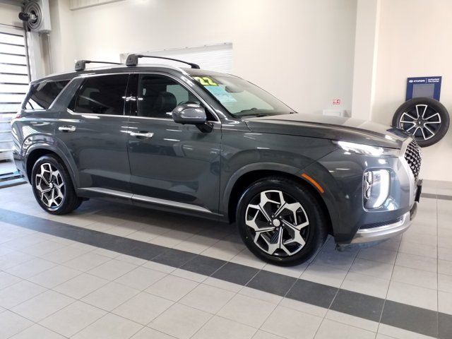 Gray (Steel Graphite) 2022 Hyundai Palisade Calligraphy AWD SUV / Crossover All-Wheel Drive 8-Speed Automatic