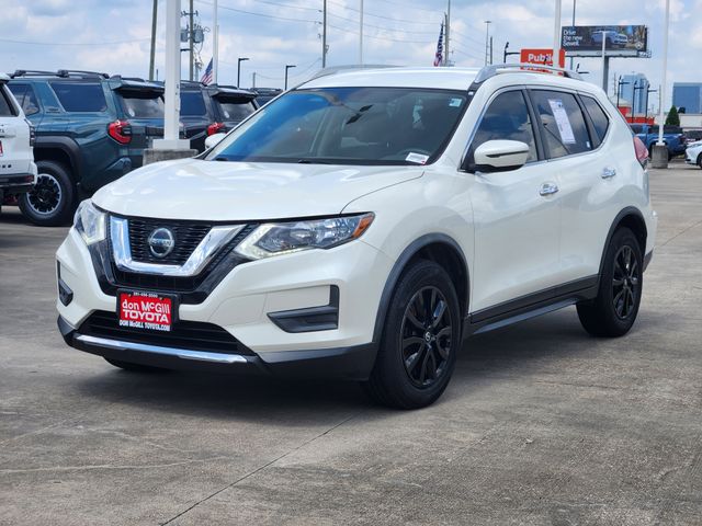 2020 Nissan Rogue SV White at South Houston Nissan