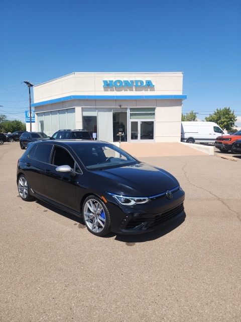 Deep Black Pearl 2024 Volkswagen Golf R Hatchback All-Wheel Drive 7-Speed Dual Clutch