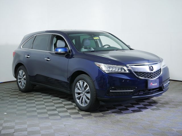 Fathom Blue Pearl 2014 Acura MDX SUV / Crossover All-Wheel Drive 6-Speed Automatic