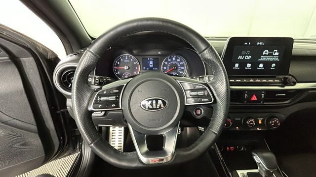 2021 Aurora Black Pearl Kia Forte GT-Line FWD Sedan