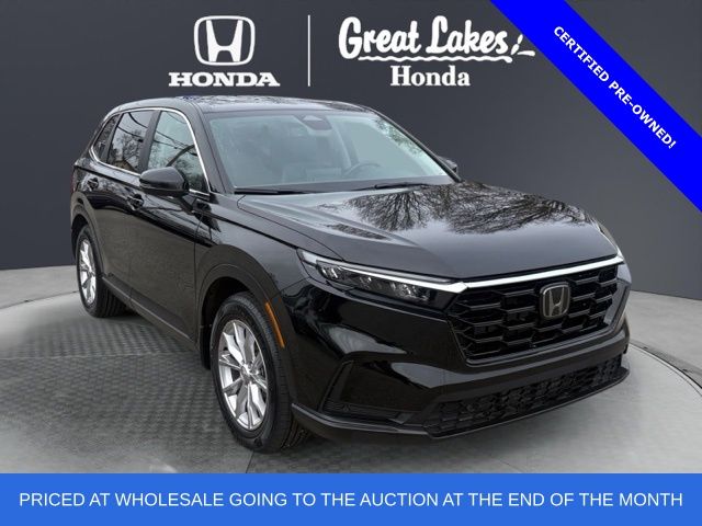 Crystal Black Pearl 2023 Honda CR-V EX-L AWD SUV / Crossover All-Wheel Drive Continuously Variable Transmission