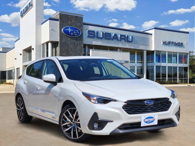 Crystal White Pearl 2026 Subaru Impreza Wagon All-Wheel Drive Continuously Variable Transmission