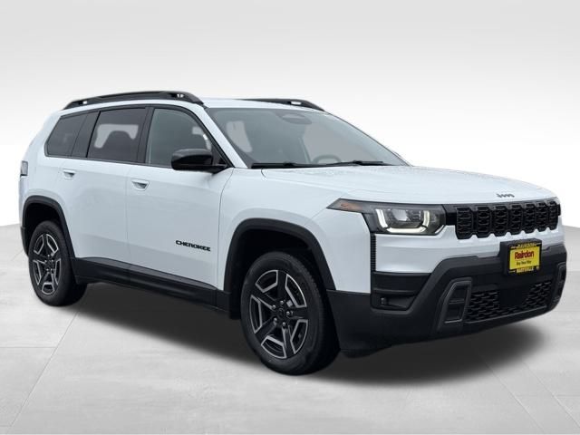 Bright White Clearcoat 2026 Jeep Cherokee SUV / Crossover Four-Wheel Drive Continuously Variable Transmission