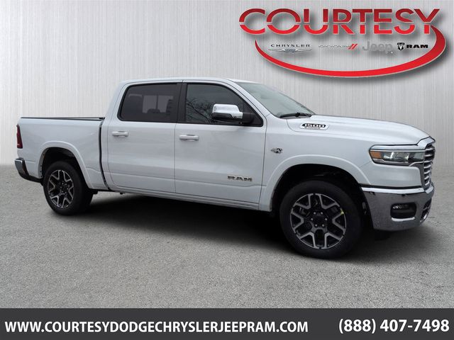 Bright White Clearcoat 2026 RAM 1500 Pickup Truck Four-Wheel Drive 8-Speed Automatic