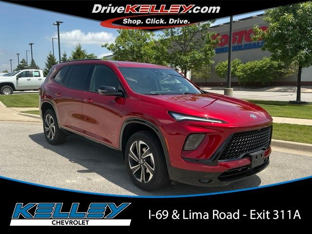 Cherry Red Tintcoat 2025 Buick Enclave SUV / Crossover Front-Wheel Drive 8-Speed Automatic