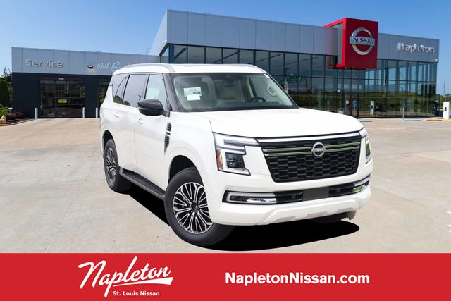 Aspen White Tricoat 2026 Nissan Armada SUV / Crossover Four-Wheel Drive 9-Speed Automatic